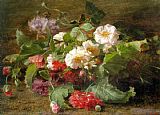 Famous Wild Paintings - Poppies and Wild Roses